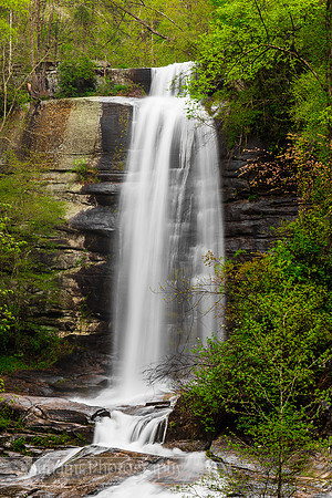 At Twin Falls (Reedy Cove Falls), near Lake Jocassee in South Carolina.
LK_20140419_0300-2